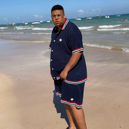 Conjunto Importado de Crochê Casablanca Masculino