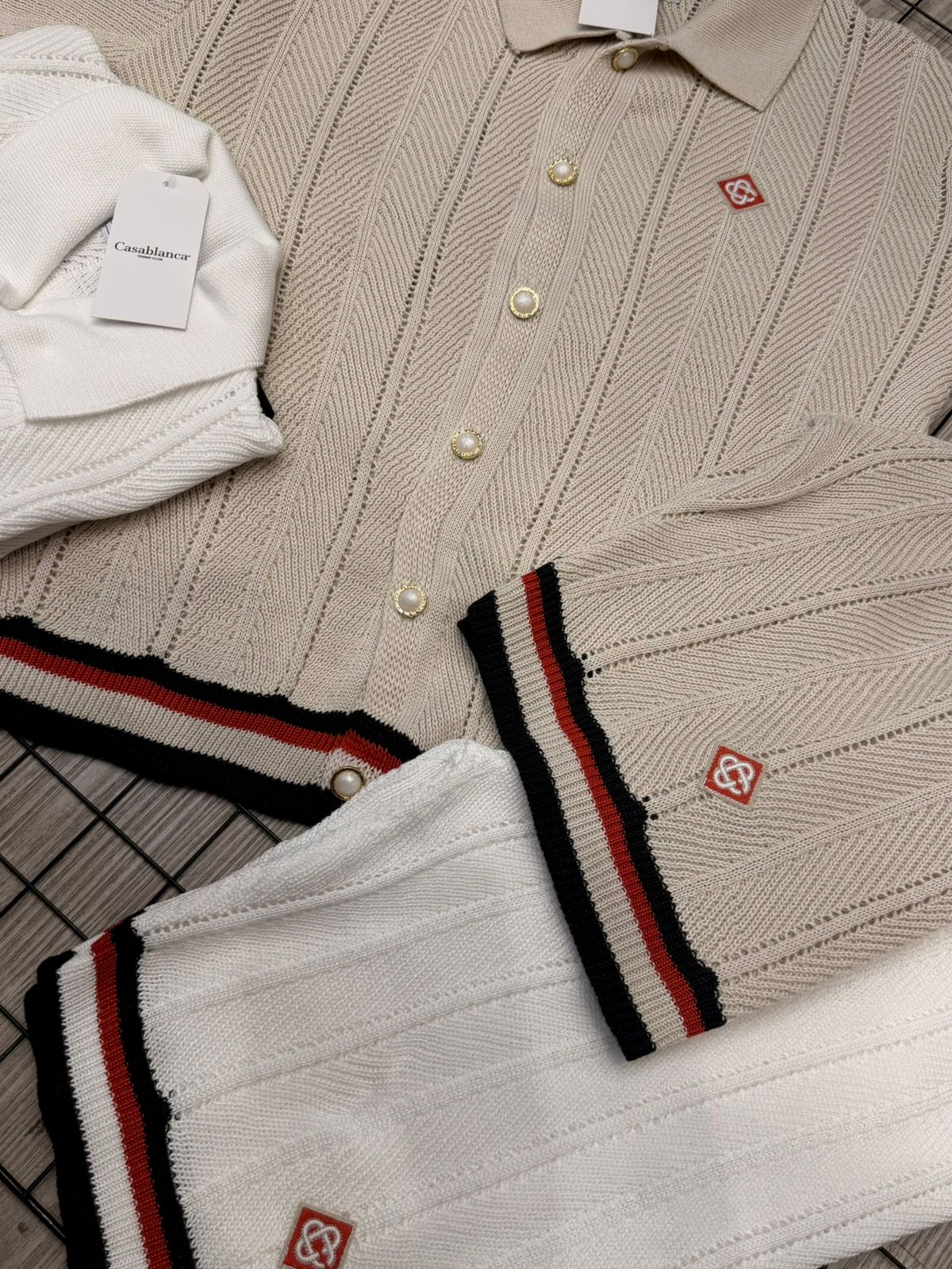 Conjunto Importado de Crochê Casablanca Masculino