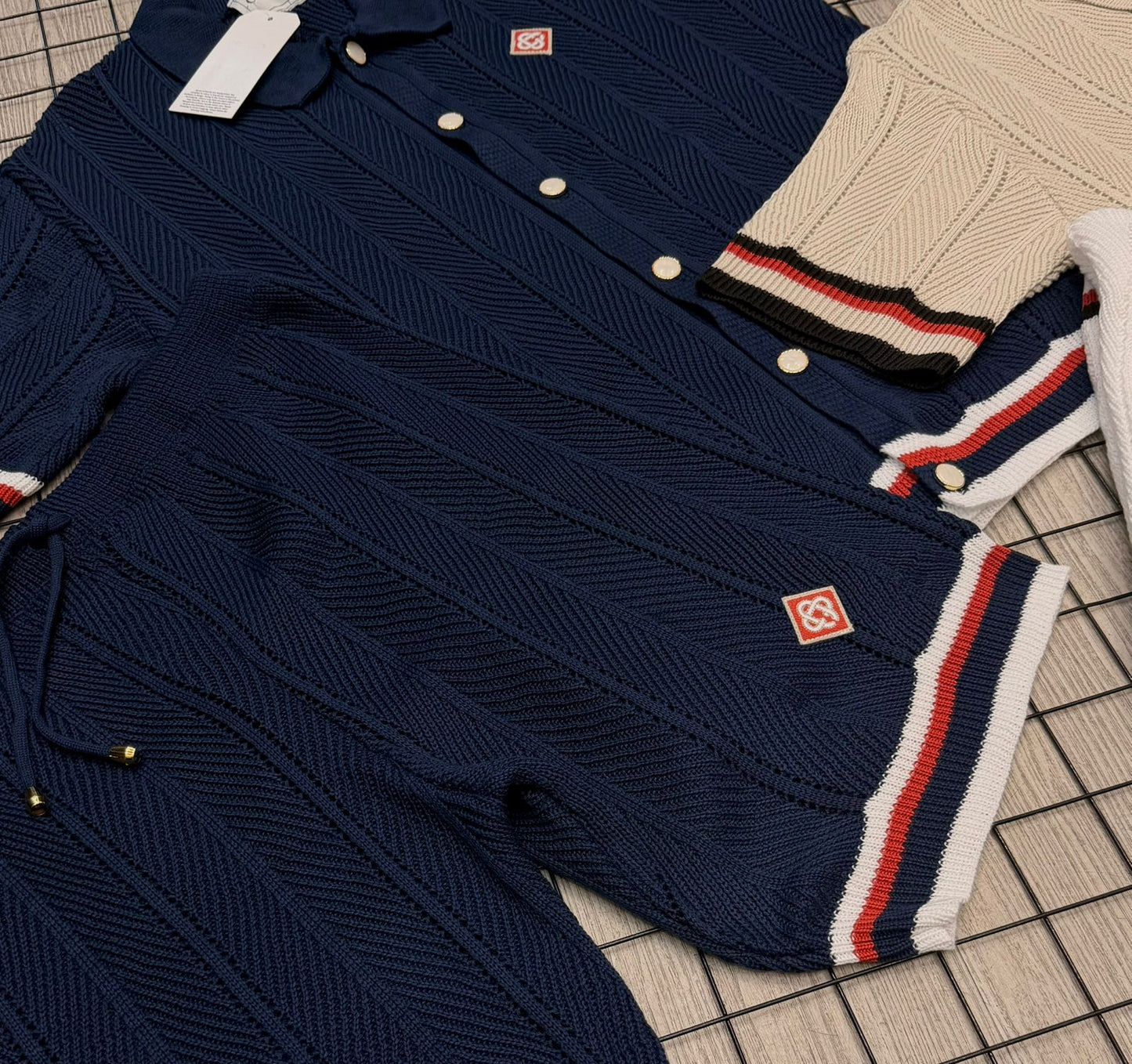 Conjunto Importado de Crochê Casablanca Masculino