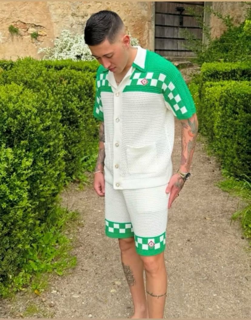 Conjunto da Casablanca Masculino Conjunto de Artista