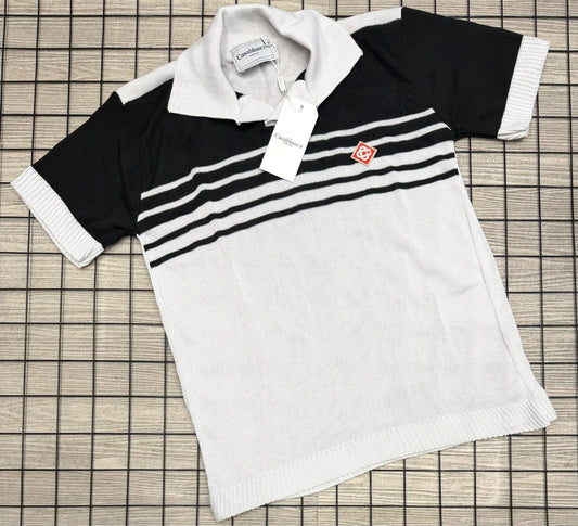 Polo Italiana Masculina – Malha Fina Casablanca